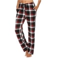 thumbnail image 1 of Men Soft Flannel Checked Pajama Pants, 1 of 3
