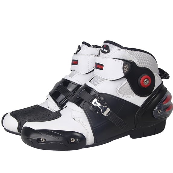 Men Soft MotorcycleBikerSpeed Motocross BootsMotorcycle Shoes