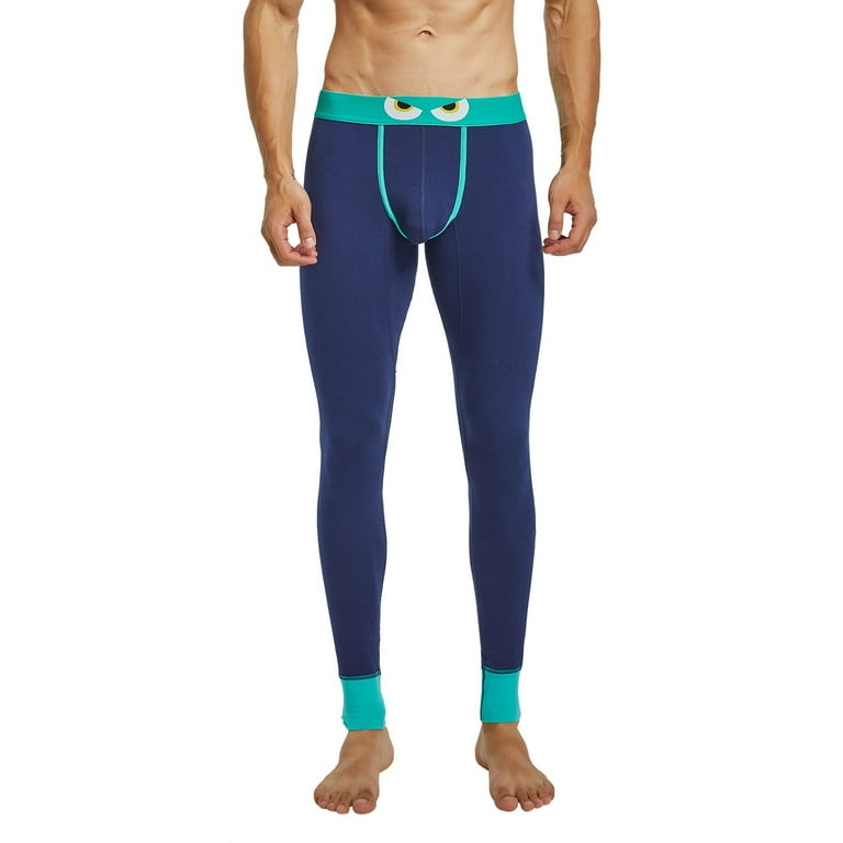 Cold Weather Thermal Pants Men Soft Thermal Underwear Cold Weather