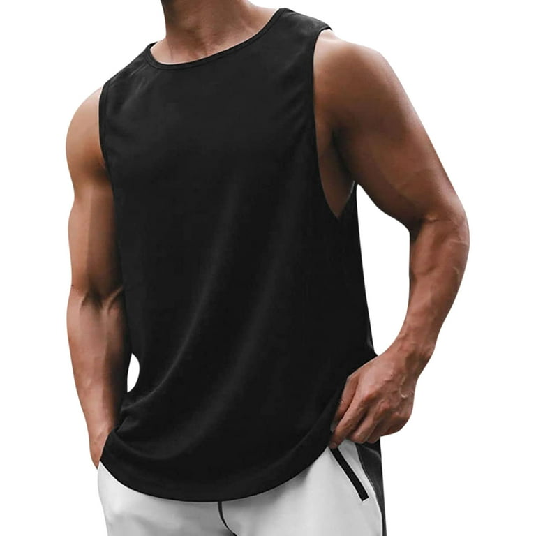Baggy vest tops mens cheap