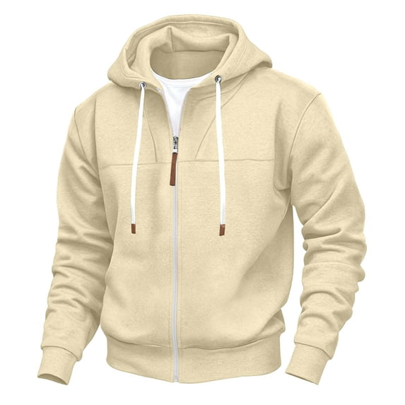 Men Solid Color Hoodie - Walmart.com