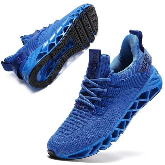 Men Sport Running Sneakers Tennis Athletic Walking Shoes Light Blue Size 12 Mesh Fashion Casual Gym Runner Jogging Trainers