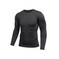 thumbnail image 1 of Men Sports T-Shirt Fitness Compression Base Layer Tight Long Sleeve Tops, 1 of 6