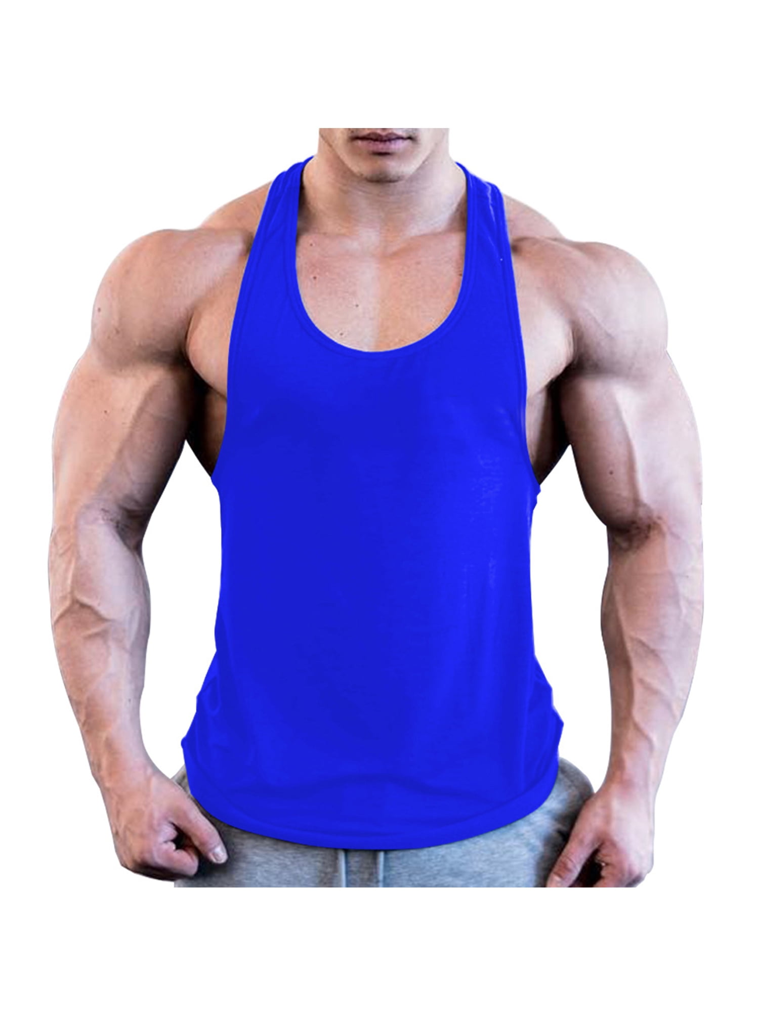 Men Gym Workout Workout T Shirts Sport Vest Gym Clothes Men