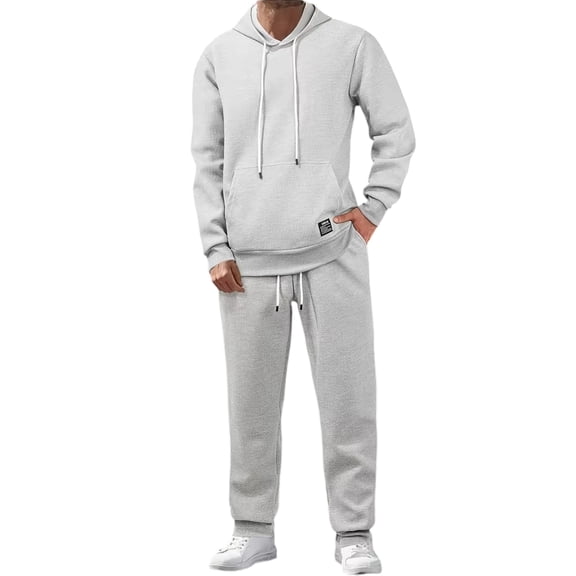 Men Sportswear Sweater Suit Hoodies   Pants Sports Clothing Spring Autumn Sets Jogging Trousers Running Male Tracksuits Two Piece Sets