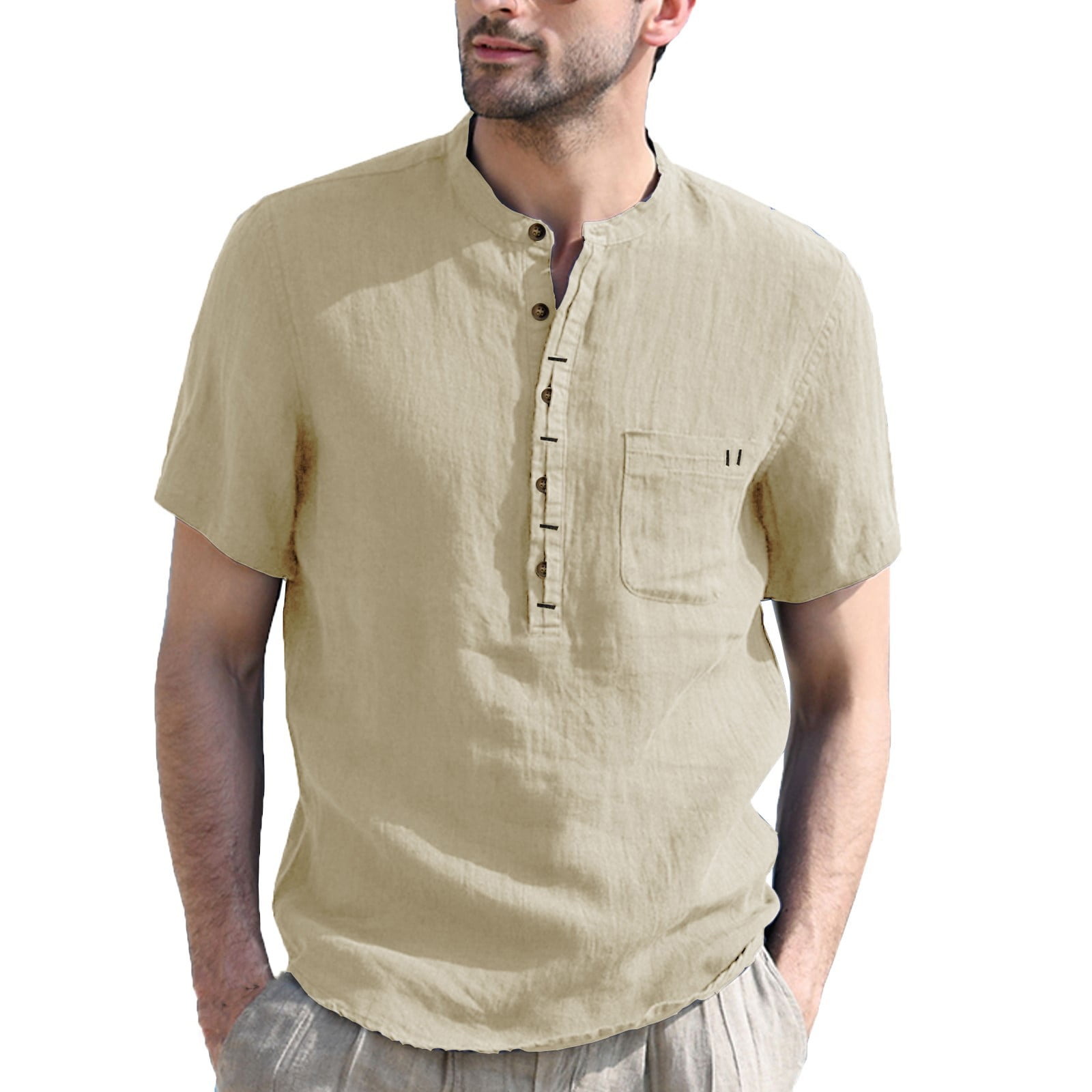 https://i5.walmartimages.com/seo/Men-Spring-And-Summer-Solid-Top-Shirt-Casual-Cotton-Linen-Stand-Collar-Top-Vacation-Pocket-Short-Sleeve-Shirt-Casual-Top_ab35fb0c-8bcf-494b-9a74-331fc5f2c64d.6659050e6a82e0dd3a14b0d102590702.jpeg