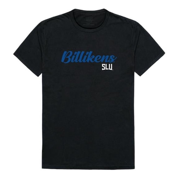 Men St Louis Billikens Script T-Shirt, Black - Extra Large