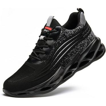 Men Steel Toe Work Safety Utility Shoes Resistant Safety Comfortable Boot Indestructible Industrial Breathable Chunky Soled Non Puncture Sneakers