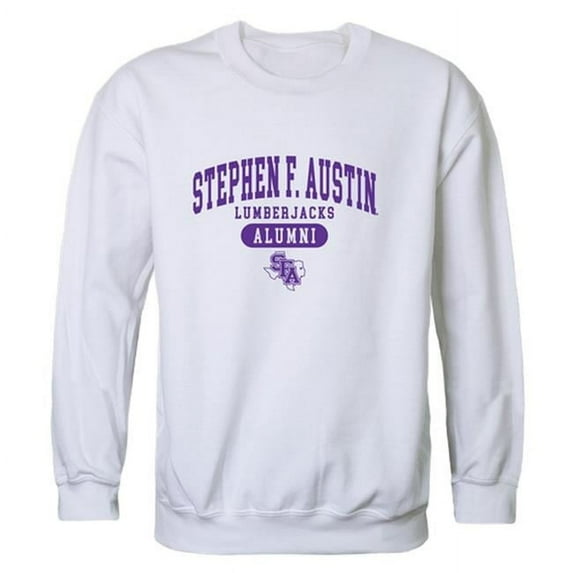 Men Stephen F. Austin State Lumberjacks Alumni Fleece, White - Small