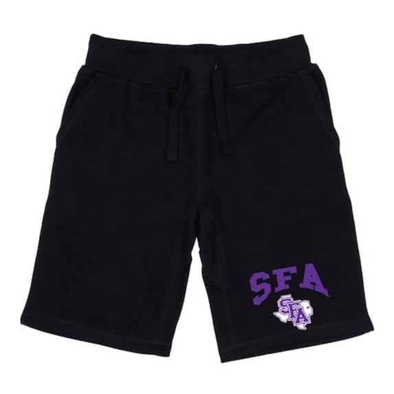 Men Stephen F. Austin State Lumberjacks Premium Shorts, Black - Large