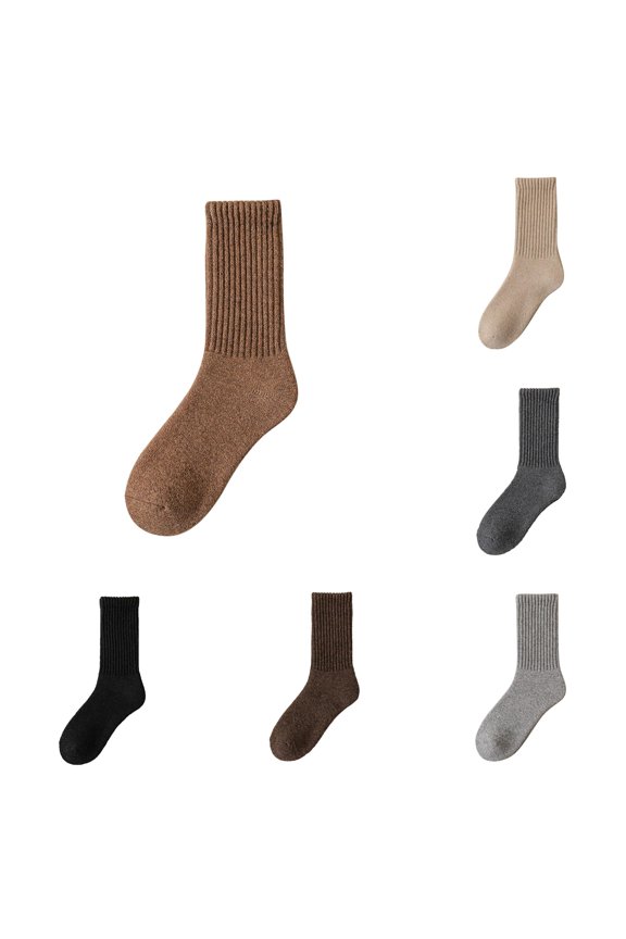 Men Stockings Fashionable Pattern Solid Color Warm and Comfortable Men Socks In Autumn and Winter and Family Stocking Animal Headpiece Ladies Stockings Nylon Stockings for Women Medias for Women