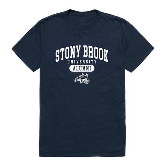 Men Stony Brook Seawolves Alumni T-Shirt, Navy - 2XL