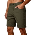 thumbnail image 1 of Men Straight Fit Casual Shorts Five Pocket Design with Button Closure and Belt Loops for Everyday Wear, 1 of 1