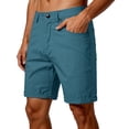 thumbnail image 1 of Men Straight Fit Casual Shorts Five Pocket Design with Button Closure and Belt Loops for Everyday Wear, 1 of 1
