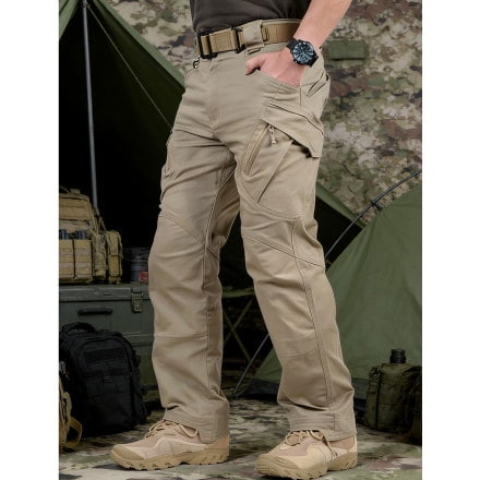 Men Straight‑Leg Multi‑Pocket Cargo Pants Relaxed Fit Travel Work Daily Wear S‑XXL, 1 Pack 3