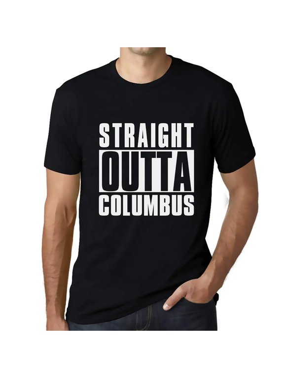 Men Straight Outta Columbus Graphic T-Shirt