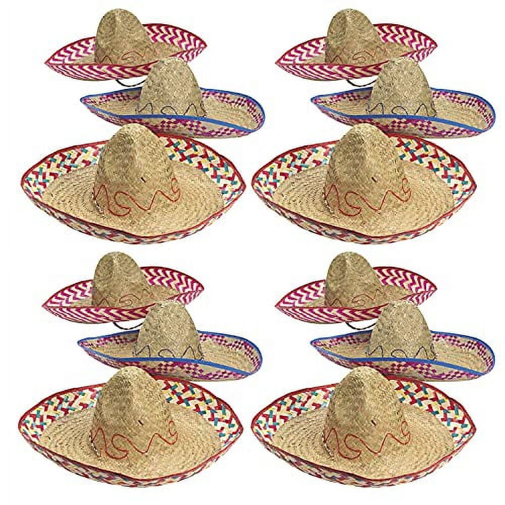 Men Straw Hats Summer Wide Brim Indulge In Authentic Mexican Style