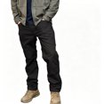 thumbnail image 1 of Men Stretch Cargo Pants Straight Leg Multi Pocket Breathable Daily Casual Trousers 6, 1 of 9
