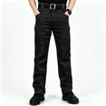 thumbnail image 1 of Men Stretch Hiking Cargo Pants Breathable UV Block Multi Pocket All Terrain Work Pants S-XXL, 1 of 10