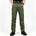 thumbnail image 1 of Men Stretch Hiking Cargo Pants Breathable UV Block Multi Pocket All Terrain Work Pants S-XXL, 1 of 10