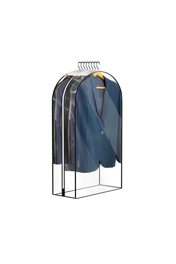 Men Suit Cover with Handles,Storage Traveling Clothes Protector, Travel Foldable Garment Bag For Hanging Clothes Travel Suit Bag,for Suits, Dresses, Coats, Tuxedos(S)