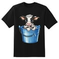 thumbnail image 1 of Men Summer CasualCow (26) Graphic Print Round Neck Short Sleeve T Shirt Tee Tops Basic Vacation Wear Sizes XS-5XL, 1 of 1