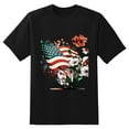 thumbnail image 1 of Men Summer CasualFlag (32) Graphic Print Round Neck Short Sleeve T Shirt Tee Tops Basic Vacation Wear Sizes XS-5XL, 1 of 1