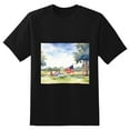 thumbnail image 1 of Men Summer CasualFlag (42) Graphic Print Round Neck Short Sleeve T Shirt Tee Tops Basic Vacation Wear Sizes XS-5XL, 1 of 1