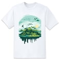 thumbnail image 1 of Men Summer CasualNature (3) Graphic Print Round Neck Short Sleeve T Shirt Tee Tops Basic Vacation Wear Sizes XS-5XL, 1 of 1