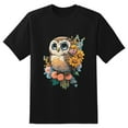 thumbnail image 1 of Men Summer CasualOwl (9) Graphic Print Round Neck Short Sleeve T Shirt Tee Tops Basic Vacation Wear Sizes XS-5XL, 1 of 1