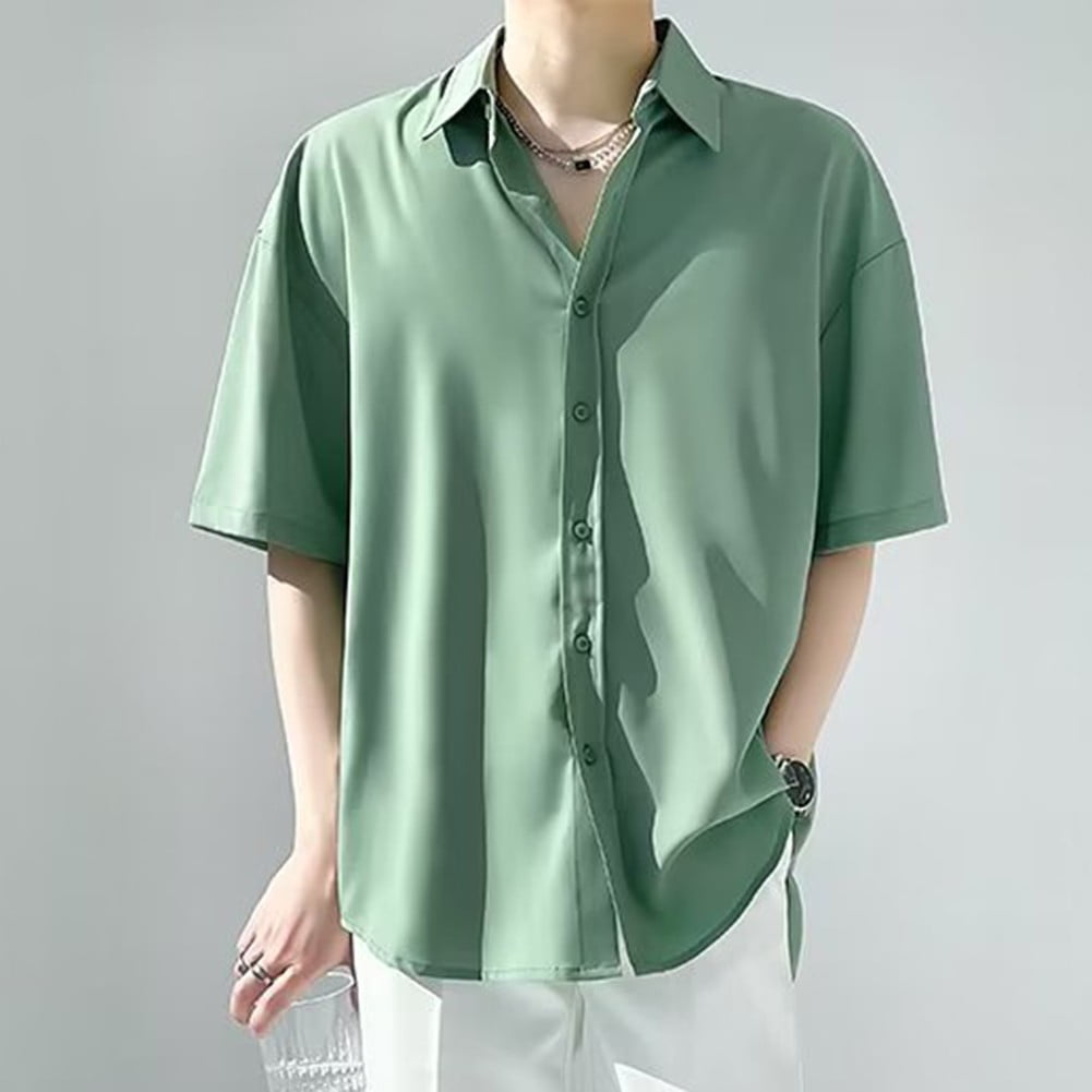 Amazon.com: Men's Shirt Cool Streetwear Summer Short Sleeve