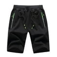 thumbnail image 1 of Men Summer Lounge Athletic Shorts – Soft Breathable Sport Shorts With Relaxed Fit And Elastic Waist Design, Minimal Casual Style Sleep Bottoms For Home Light Workout Daily Use, 1 of 3