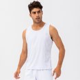 thumbnail image 1 of Men Summer Quick Dry Sports Loose Vest T-Shirt Fitness Running Breathable Tops, 1 of 1