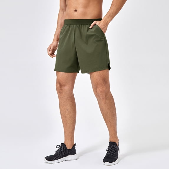 Men Summer Shorts Quick Dry Breathable Running Fitness Training Sports Pants
