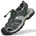 thumbnail image 1 of Men Summer Sport Sandals Athletic Beach Water Hiking Shoes Comfort Breathable Casual Non-slip Indoor Outdoor Sandal, 1 of 16