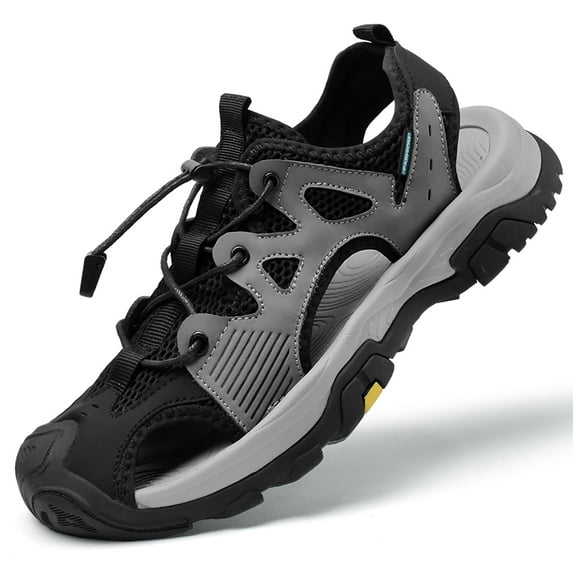 Men Summer Sport Sandals Athletic Beach Water Hiking Shoes Comfort Breathable Casual Non-slip Indoor Outdoor Sandal