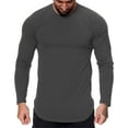 thumbnail image 1 of Men Summer Tops Camping Novelty Items Fitted Tops Men Long Sleeve under Scrub Tee plus Size Turtleneck Long Sleeve Sweater Dress Turtleneck Tee Shirt S Shirts Short Classic Fit Mens Tunic Dark Gray XL, 1 of 5