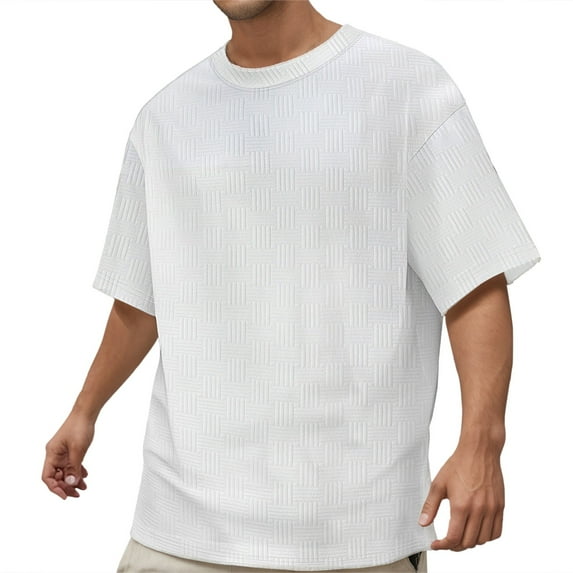 Men Summer Tops Long Sleeve Athletic Top Fitted Long Sleeve Shirt Men Turtle Neck Tall Neck Shirt Trumpet Shirts Athletic Fit Active Shirts Mens Short Pack White 2XL