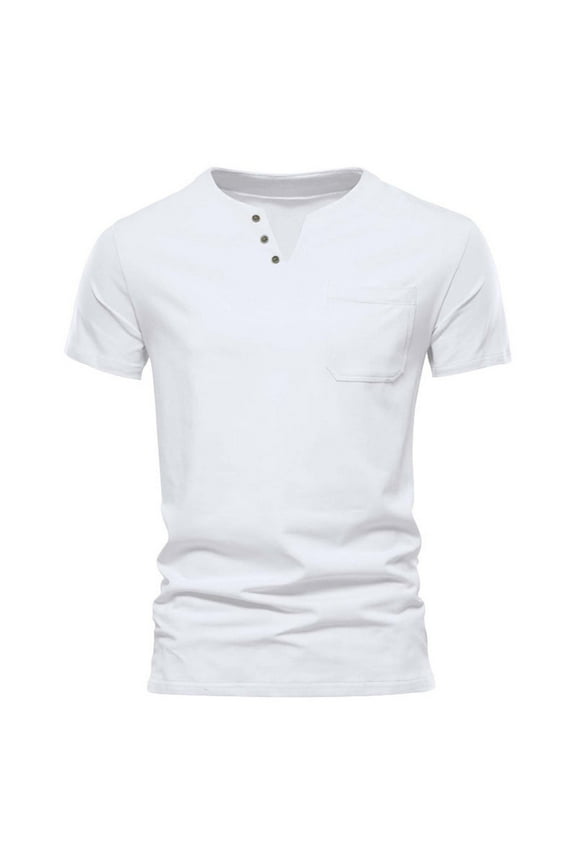 Men Summer Tops Men Solid Shirt Turtle Neck Yoga Tee Workout Top Pack Sports Tops Long Sleeve Spandex Summer Apparel Athletic Shirt Short Sleeve Turtleneck Petite Lady Tunic Top Men's Casual White 2XL