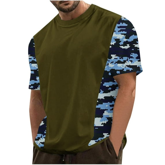 Men Summer Tops Sexy Plus Size Blouses for Men Dressy Casual Oversized Shirts to Wear with Leggings Mens White Tank Top Ribbed Semi Formal Shirts Yellow