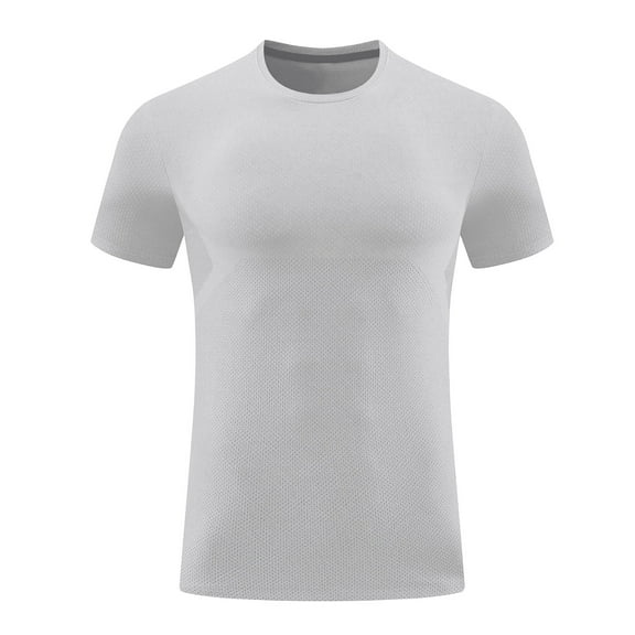Men Summer Tops Space T Shirt Lady Tee Short Sleeve Boy Slipper Exercise Wear for Men Short Sleeve for Casual T Shirt Stripe Loose Fit Casual V Neck Long Fitted Tee Long Active Light Gray L