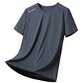 thumbnail image 1 of Men Summer Tops Super Scrub Camping Novelty Items Long Sleeve Sleep Shirt Pack Men Neck Long Sleeve Mens Sleeves Too Little L Shirt Shirts Size Large Spandex Fitted Shirts New Summer Grey XL, 1 of 7