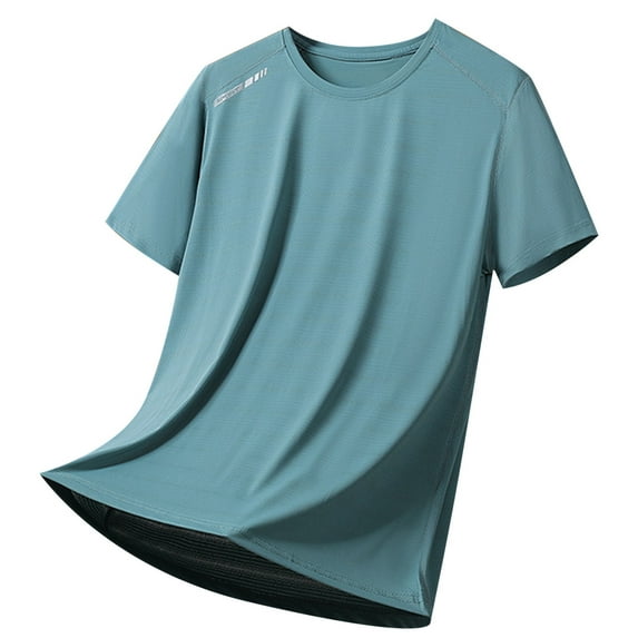 Men Summer Tops Super Scrub Camping Novelty Items Long Sleeve Sleep Shirt Pack Men Neck Long Sleeve Mens Sleeves Too Little L Shirt Shirts Size Large Spandex Fitted Shirts New Summer Green 3XL