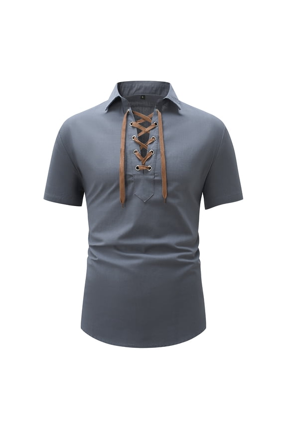 Men Summer Tops Work Short Long Sleeve Shirts Large Men Workout Top Long Sleeve Compression Easter Sublimation Blanks Hiking Tops Neck Turtleneck Toe Slipper Scrub Exercise Top Mens Solid Grey M