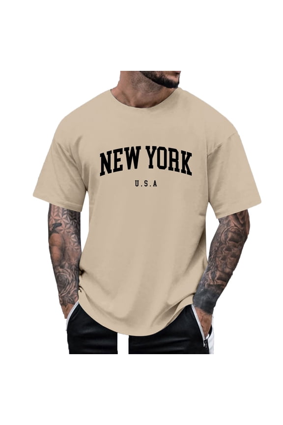 Men Summer Tops Workout Set Men Workout Long Sleeve Top Dry Running Short Work Out Shirt Long Sleeve Mens 3/ 4 T Shirts Fitted Tops under Scrub Shirt Mens Sleeves Lady Tunic Khaki L