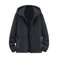 thumbnail image 1 of Men Summer Windbreaker Hiking Hooded Jacket Ultra Thin Breathable Outdoor Sun Protection Skin Jacket XL, 1 of 4
