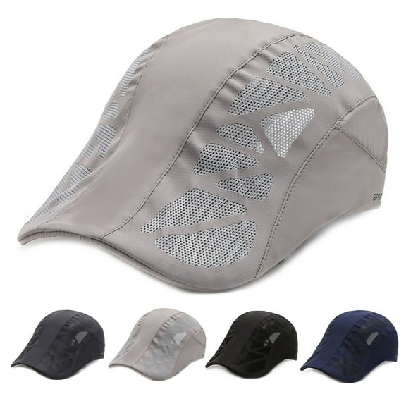 Men Sun Hat Hollow Out Mesh Sun Quick Dry Summer Advanced Hat for Hiking