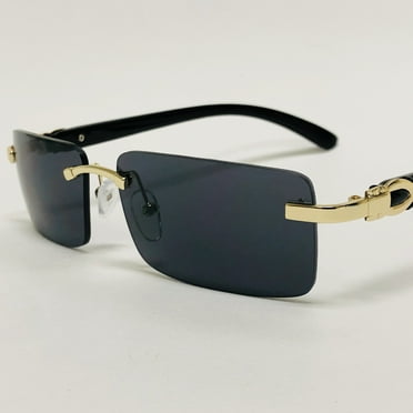 Men Sunglasses Black Lens Hip Hop