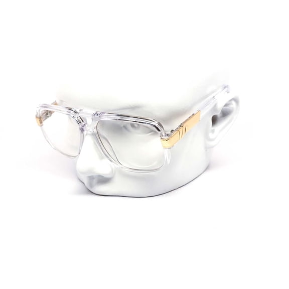 Men Sunglasses Fashion Rapper Shades Square Model Elegant Gold Frame