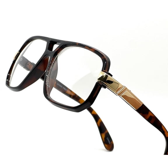 Men Sunglasses Hip Hop Luxury Model Clear Lens Square Sophisticated Gang